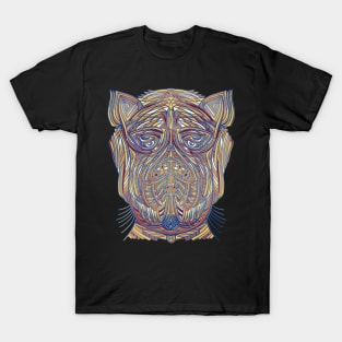 Weird abstract animal face #2 T-Shirt